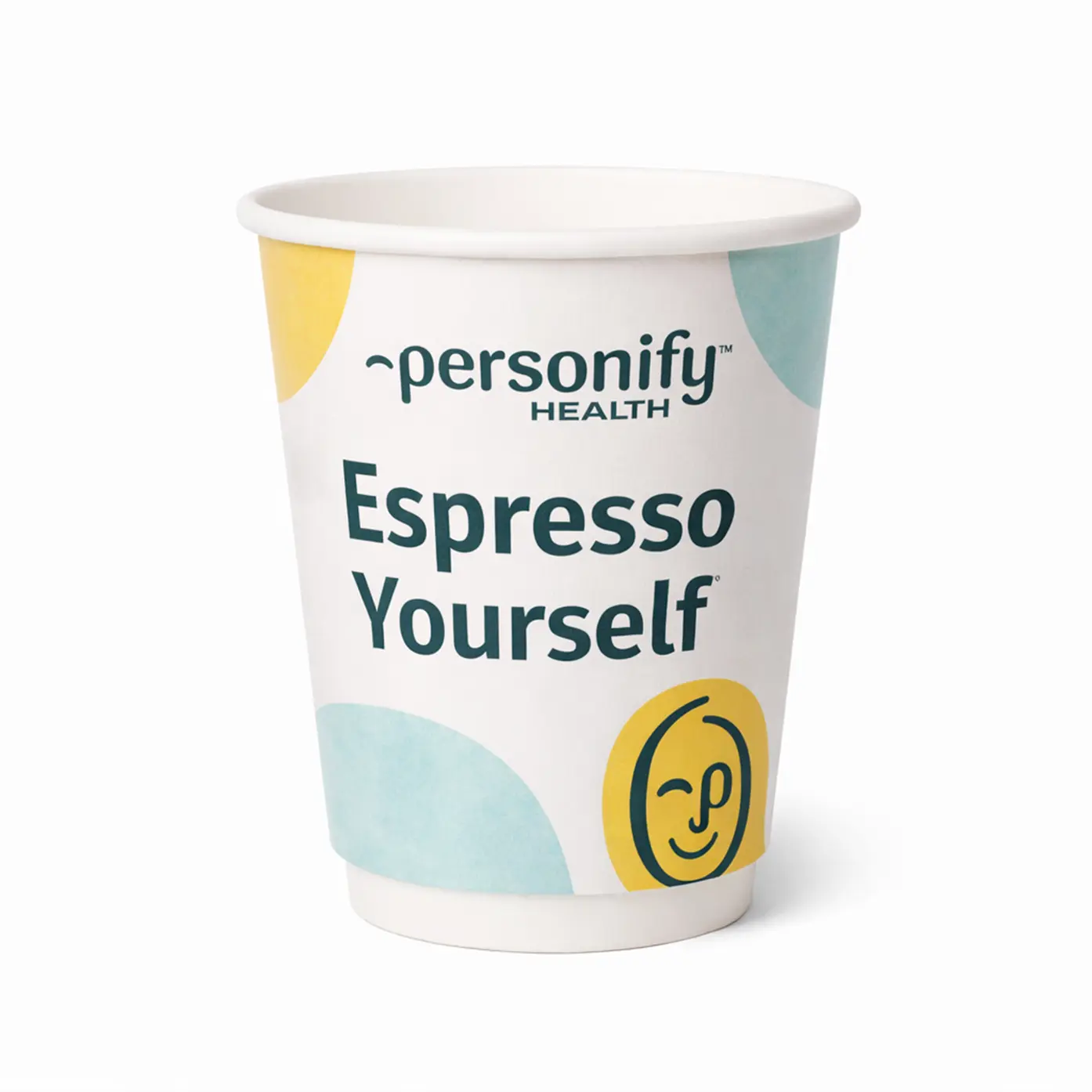 Branded coffee cup